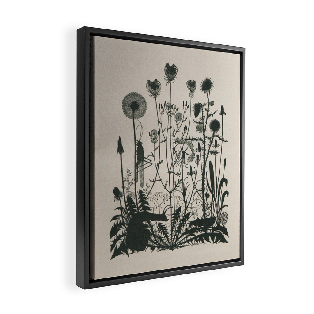 Nouveau Nature Framed Canvas Print Gallery Image 2