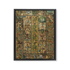 Renaissance Ornament Framed Canvas Print Gallery Image 6