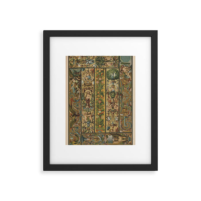 Renaissance Ornament Framed Art Print Gallery Image 1