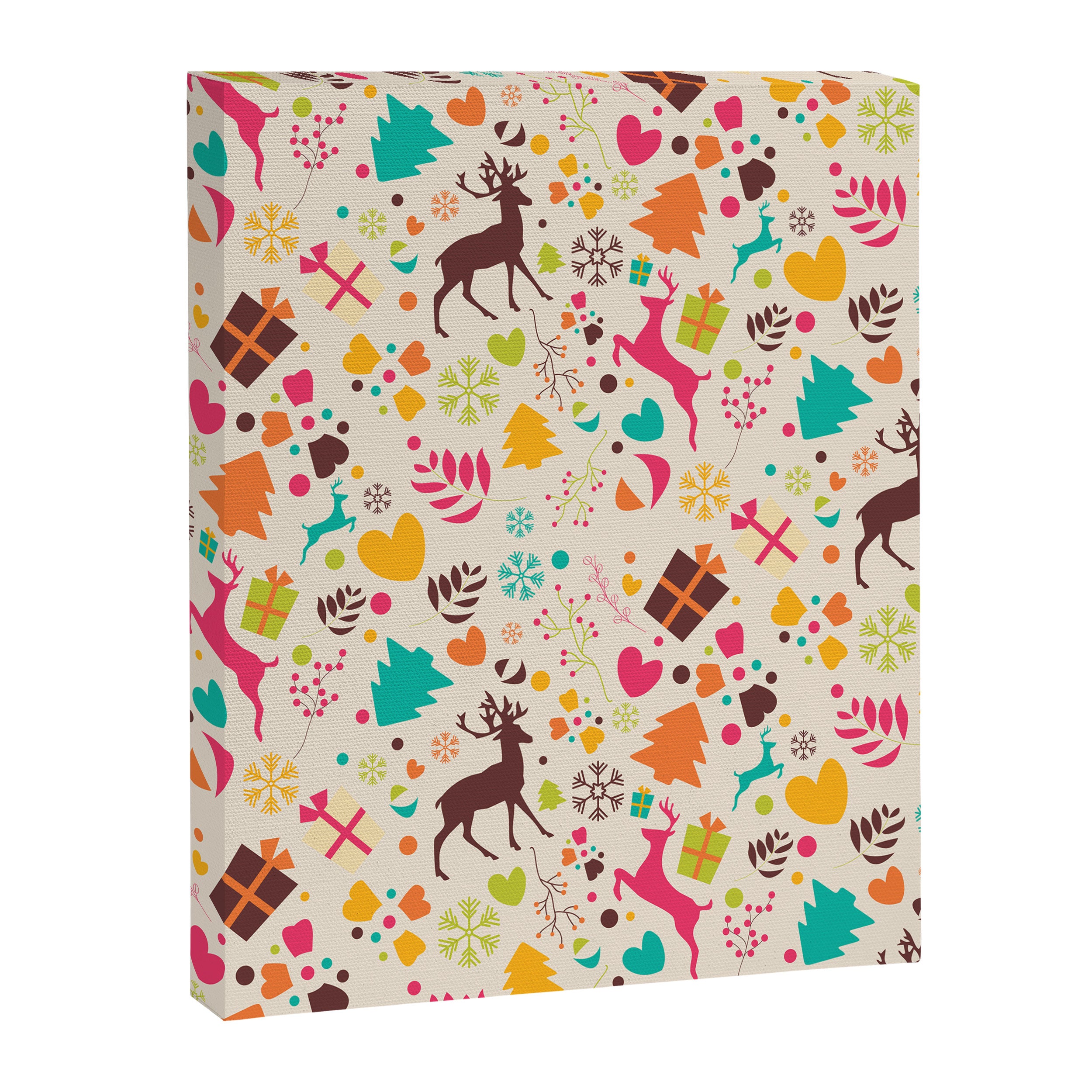 Christmas pattern 01 Canvas Print Gallery Image 8
