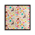Christmas pattern 01 Framed Canvas Print Gallery Image 3