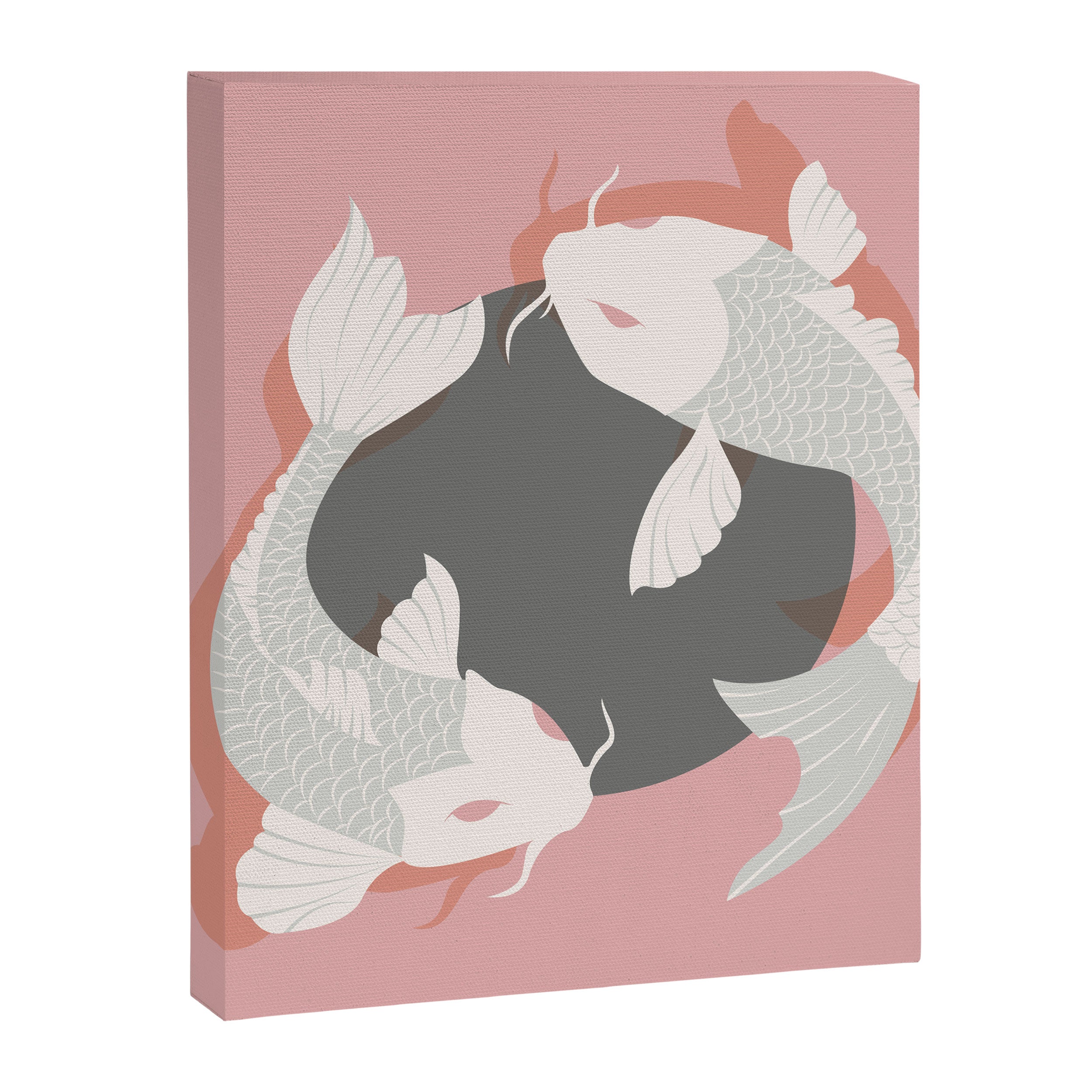 Koi fish 006 Canvas Print Gallery Image 8