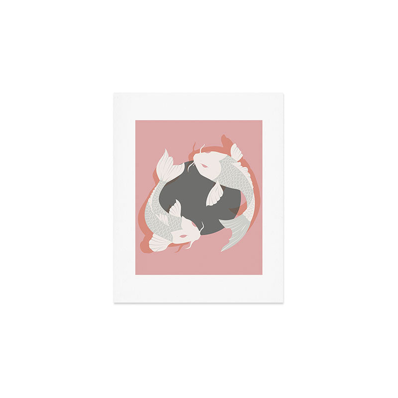 Koi fish 006 Art Print Gallery Image 1