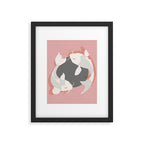 Koi fish 006 Framed Art Print Gallery Image 6