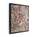 Monarch garden 002 Framed Canvas Print Gallery Image 2