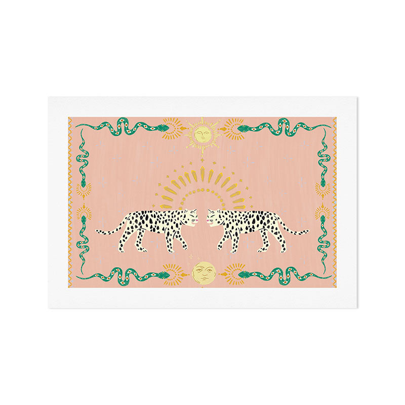 Snakes and Leopards Art Print Gallery Image 1