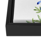 Texas bluebonnet in watercolor Framed Canvas Print Gallery Image 3