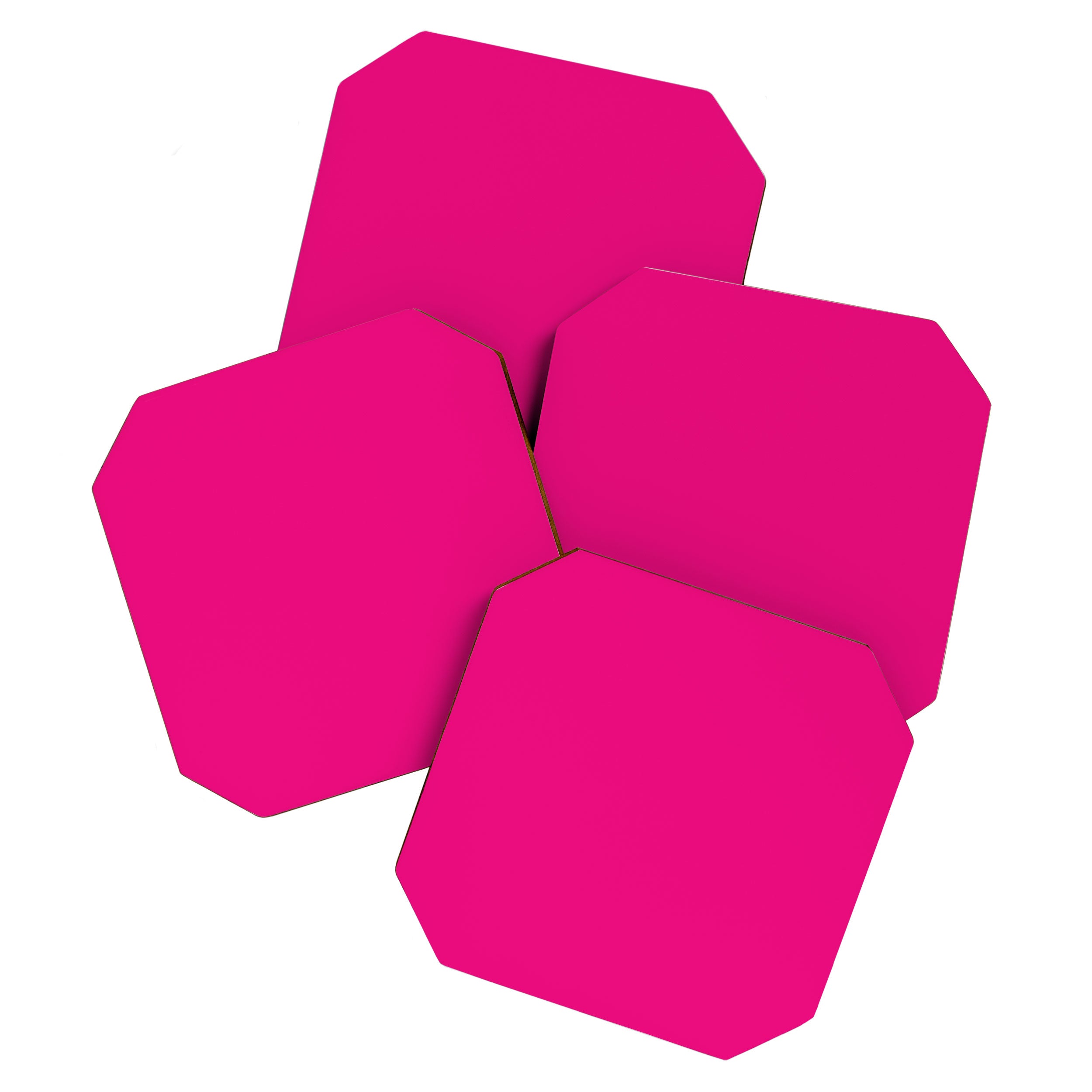 Neon Hot Pink Coaster Gallery Image 1