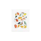 Abstract citrus fruit Art Print Gallery Image 1