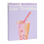 Bubble Tea Boba Tea Pastel Canvas Print Gallery Image 6