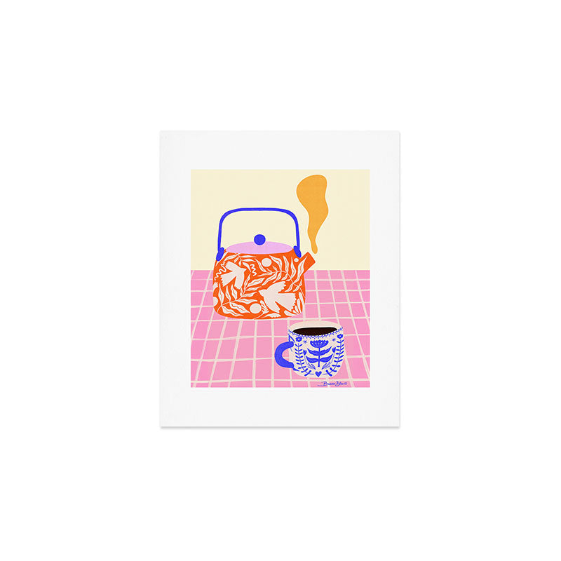 Colorful Tea Por Art Print Gallery Image 1