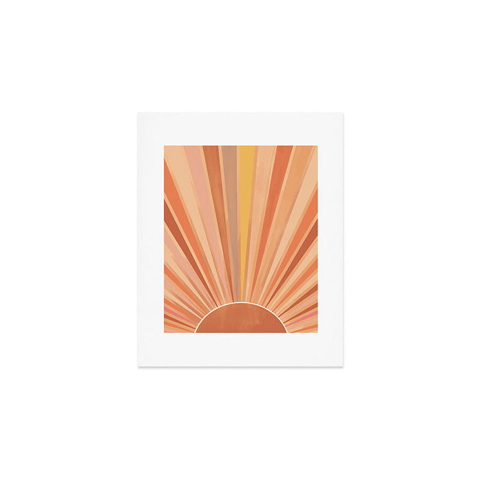Dessert Sunset Art Print Gallery Image 1