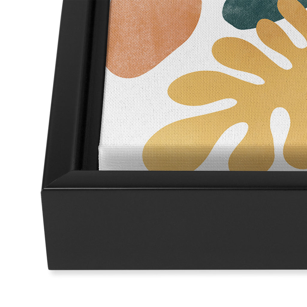 Matisse Earth Framed Canvas Print Gallery Image 3