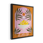 Mediterranean Lemon Florals - La Dolce Vita Framed Canvas Print Gallery Image 2