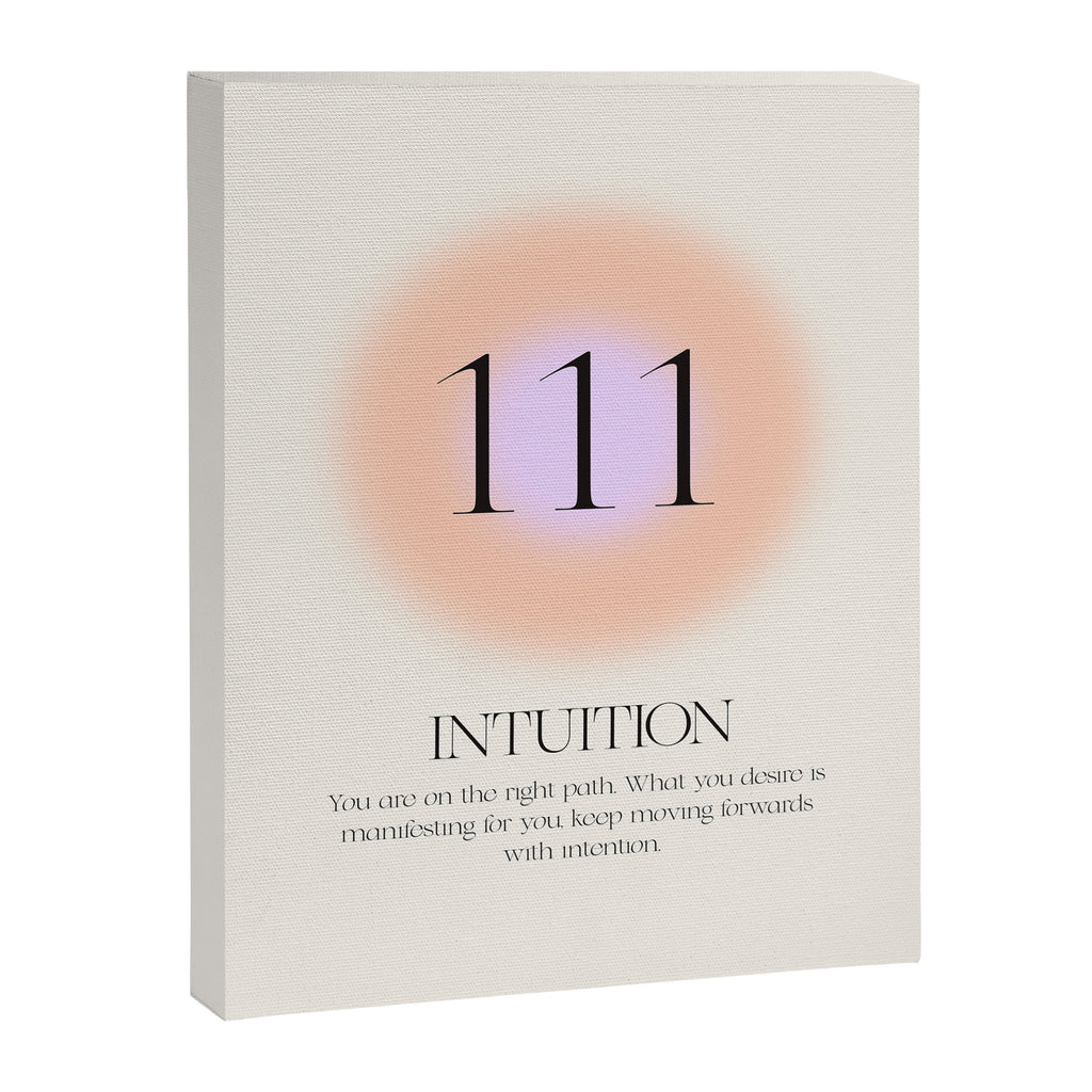 Angel Number 111 | Intuition Canvas Print Gallery Image 6