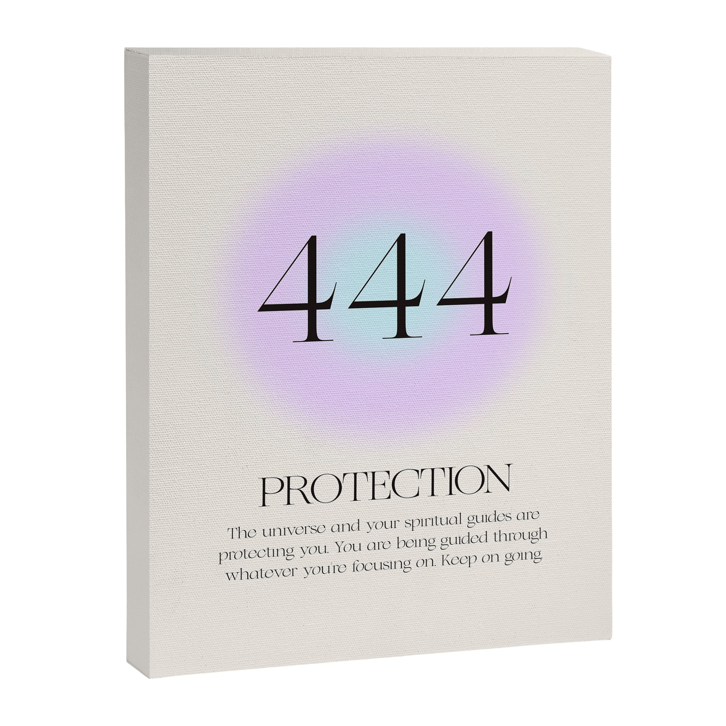 Angel Number 444 | Protection Canvas Print Gallery Image 6