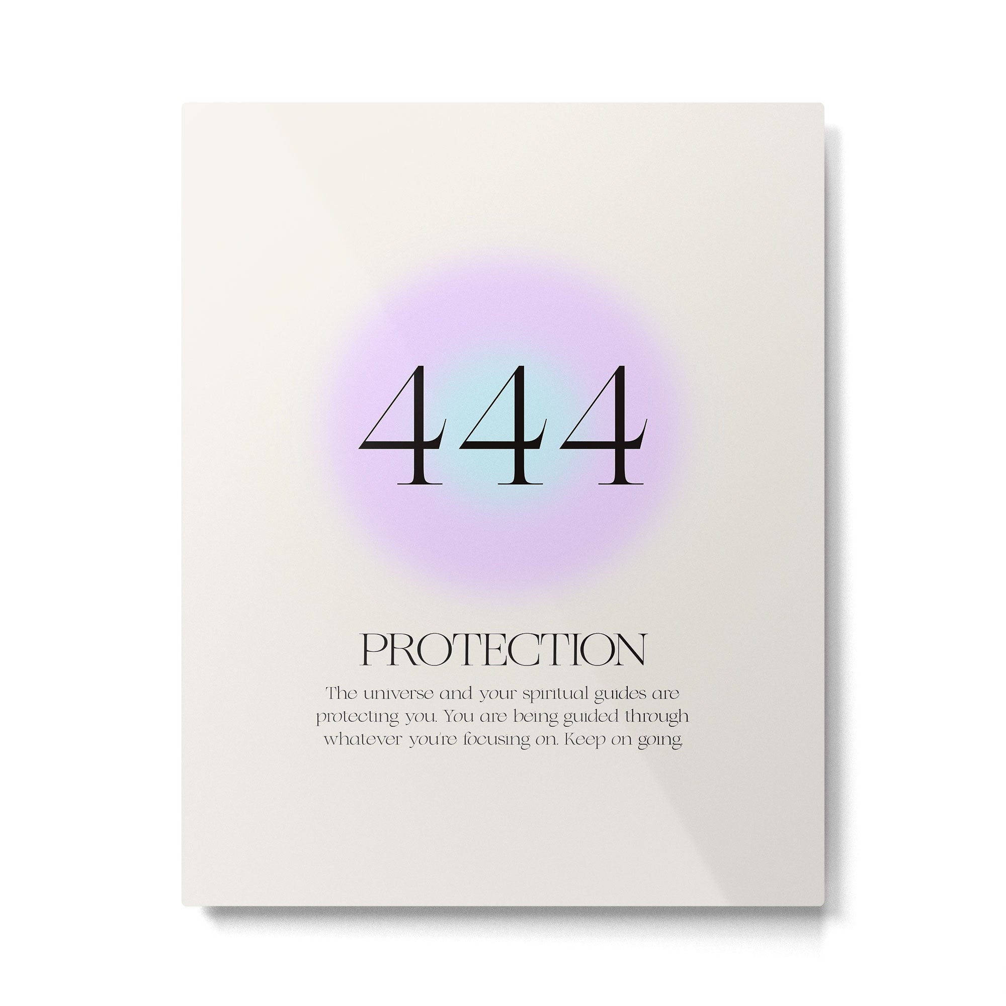 Angel Number 444 | Protection Metal Print Gallery Image 4