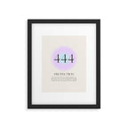 Angel Number 444 | Protection Framed Art Print Gallery Image 5