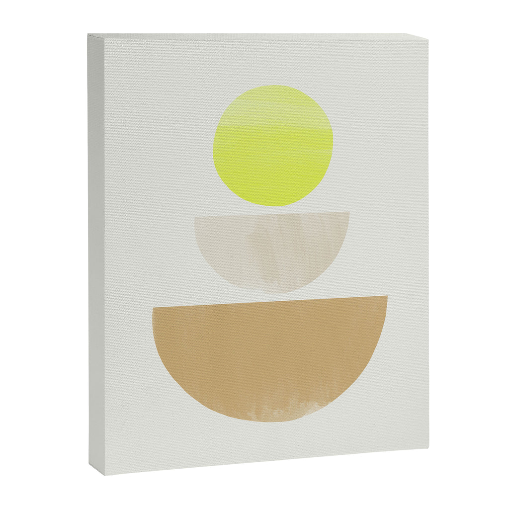 Balancing Shapes NO.1 | Neon Canvas Print Gallery Image 8