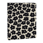 Daisies Pattern NO.1 | Black White Canvas Print Gallery Image 6