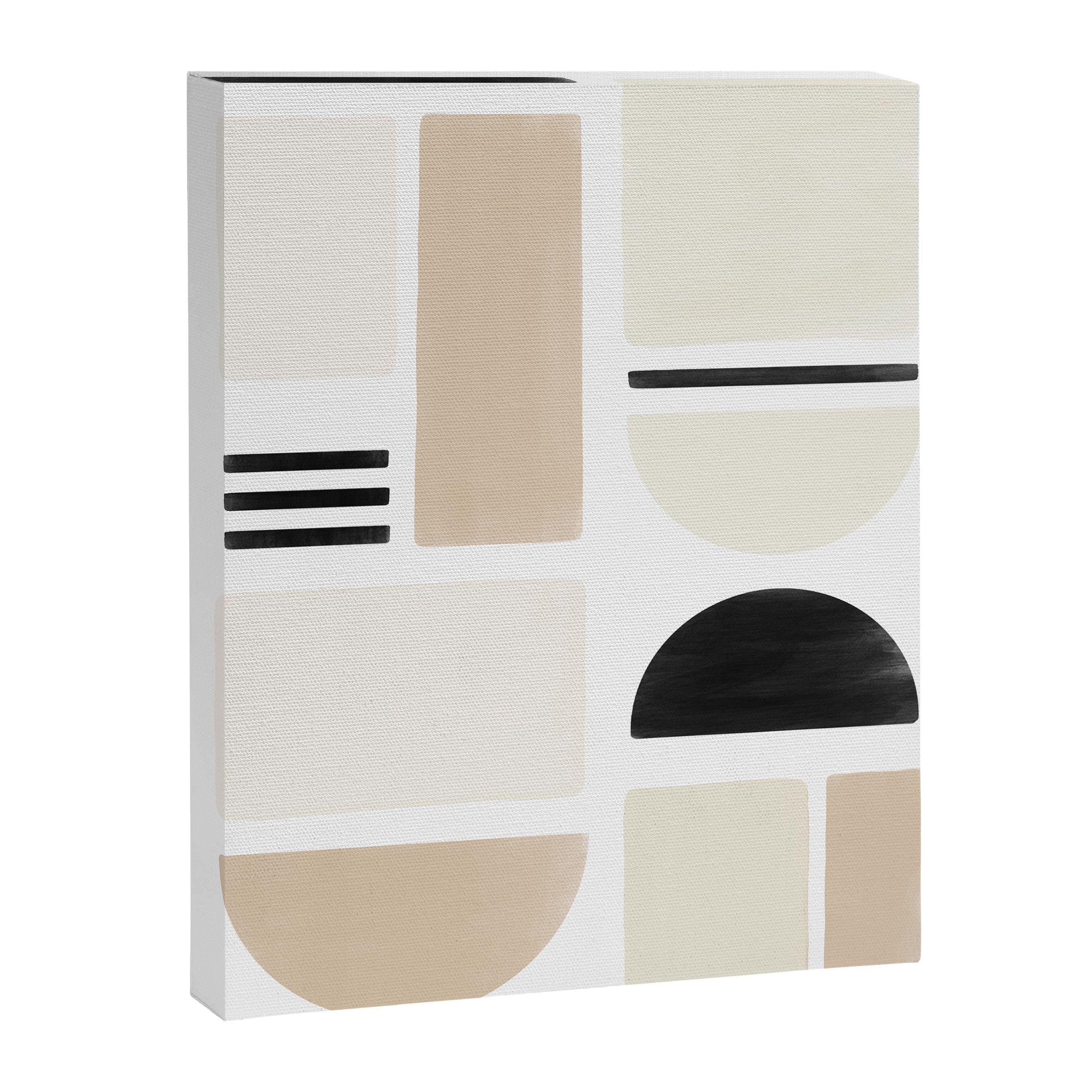 Geometrics | Black Canvas Print Gallery Image 8