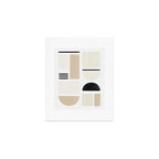Geometrics | Black Art Print Gallery Image 1