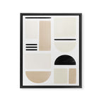 Geometrics | Black Framed Canvas Print Gallery Image 8