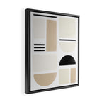 Geometrics | Black Framed Canvas Print Gallery Image 2
