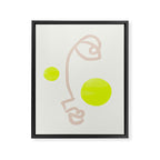 Sunny Face | Neon Framed Canvas Print Gallery Image 8