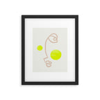 Sunny Face | Neon Framed Art Print Gallery Image 6