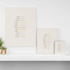 Affirmations | Daily SelfLove Canvas Print Gallery Image 3