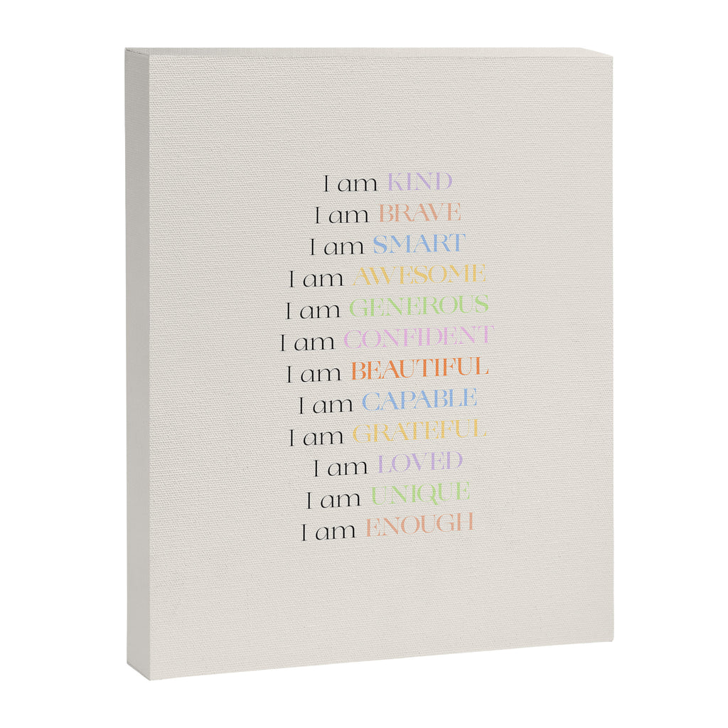Affirmations | Daily SelfLove Canvas Print Gallery Image 1