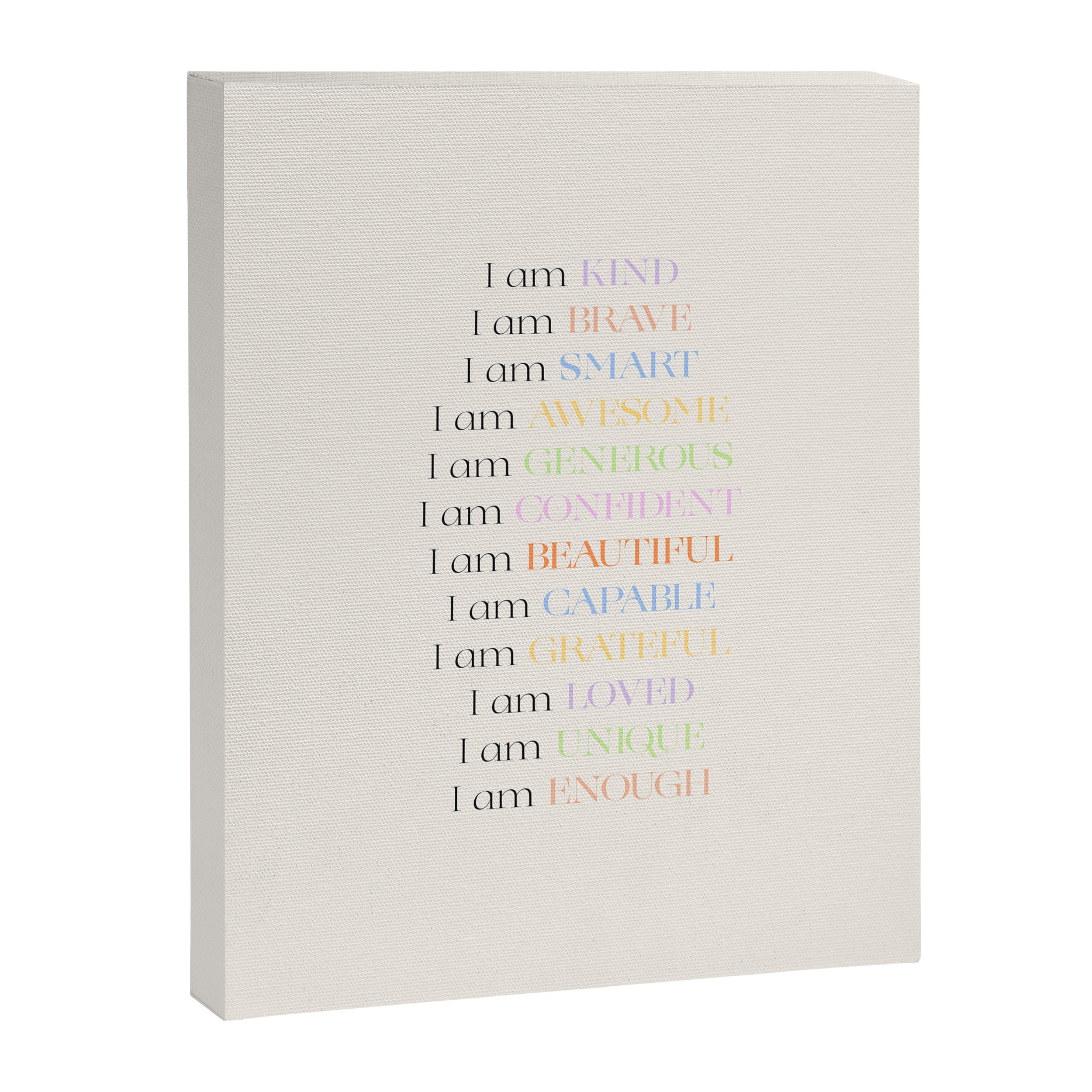 Affirmations | Daily SelfLove Canvas Print Gallery Image 6