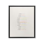 Affirmations | Daily SelfLove Framed Canvas Print Gallery Image 6