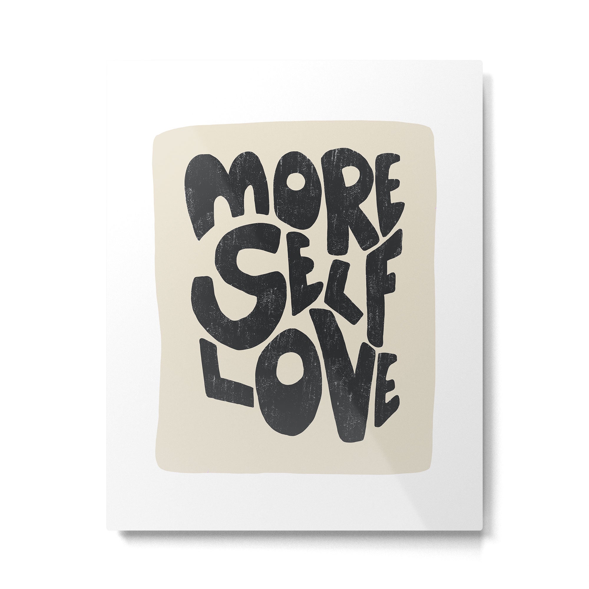 More Self Love | Black Metal Print Gallery Image 4