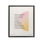 Affirmations | Self Love Framed Canvas Print Gallery Image 6