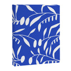 botanical leaf-blue  Canvas Print Gallery Image 6
