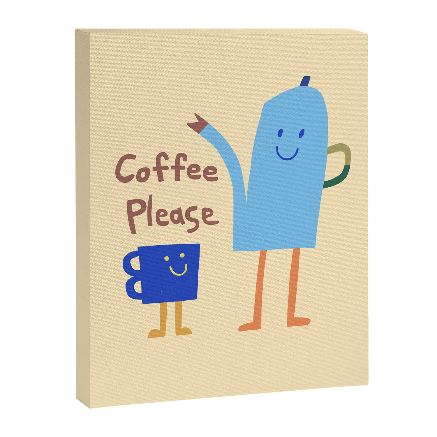 coffee please Canvas Print Gallery Image 6
