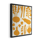 fresh fresh vegetable-orange Framed Canvas Print Gallery Image 2