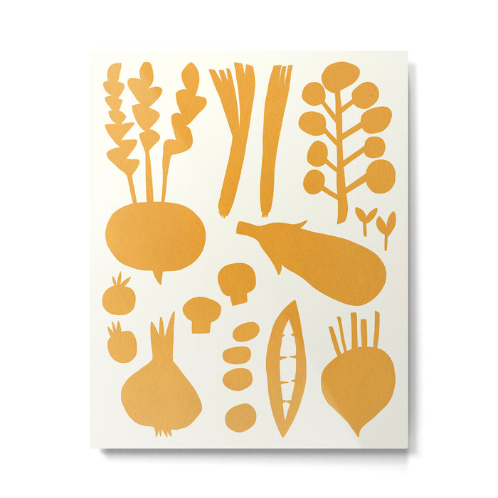 fresh fresh vegetable-orange Metal Print Gallery Image 1