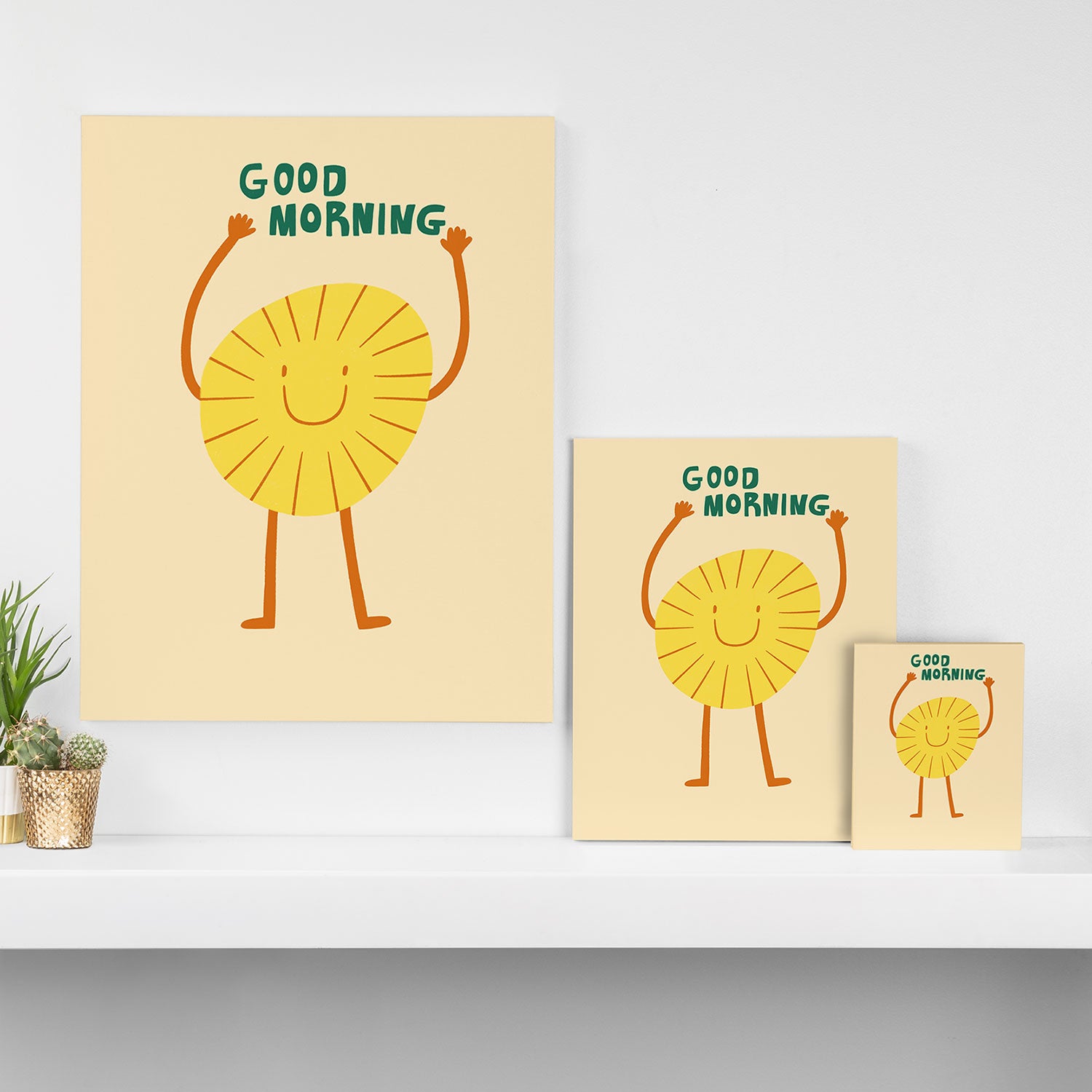 Good morning  Canvas Print Gallery Image 3