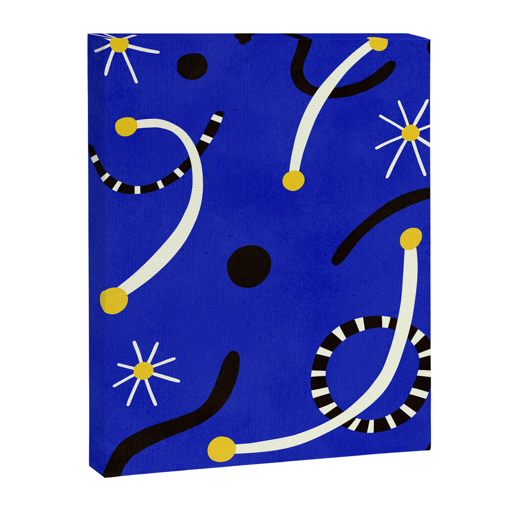 twinkle blue  01 Canvas Print Gallery Image 6