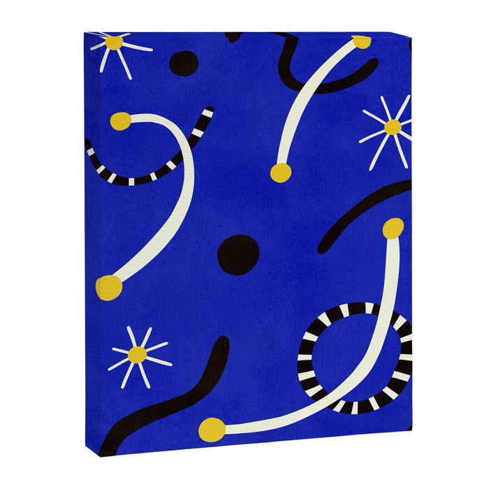 twinkle blue  01 Canvas Print Gallery Image 1