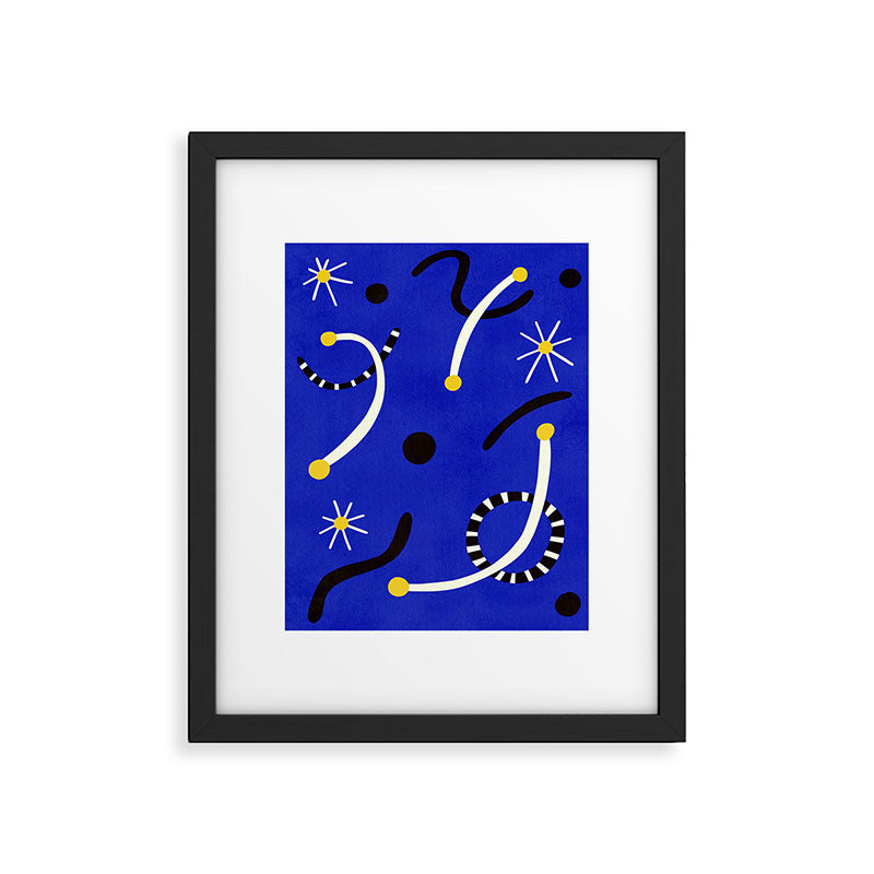 twinkle blue  01 Framed Art Print Gallery Image 5