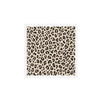 BLACK and WHITE LEOPARD PRINT â Ecru | Collection : Leopard spots â Punk Rock Animal Prints | Art Print Gallery Image 1
