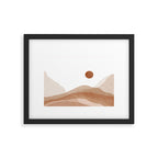 Desert Landscape II Framed Art Print Gallery Image 5