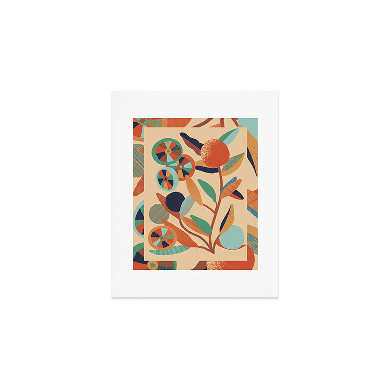 Orange tree Art Print Gallery Image 1