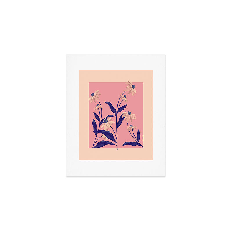 Painterly Floral Art Print Art Print Gallery Image 1