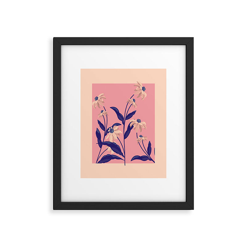 Painterly Floral Art Print Framed Art Print Gallery Image 5