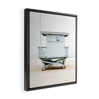 California Beach Tower Framed Canvas Print Gallery Image 2
